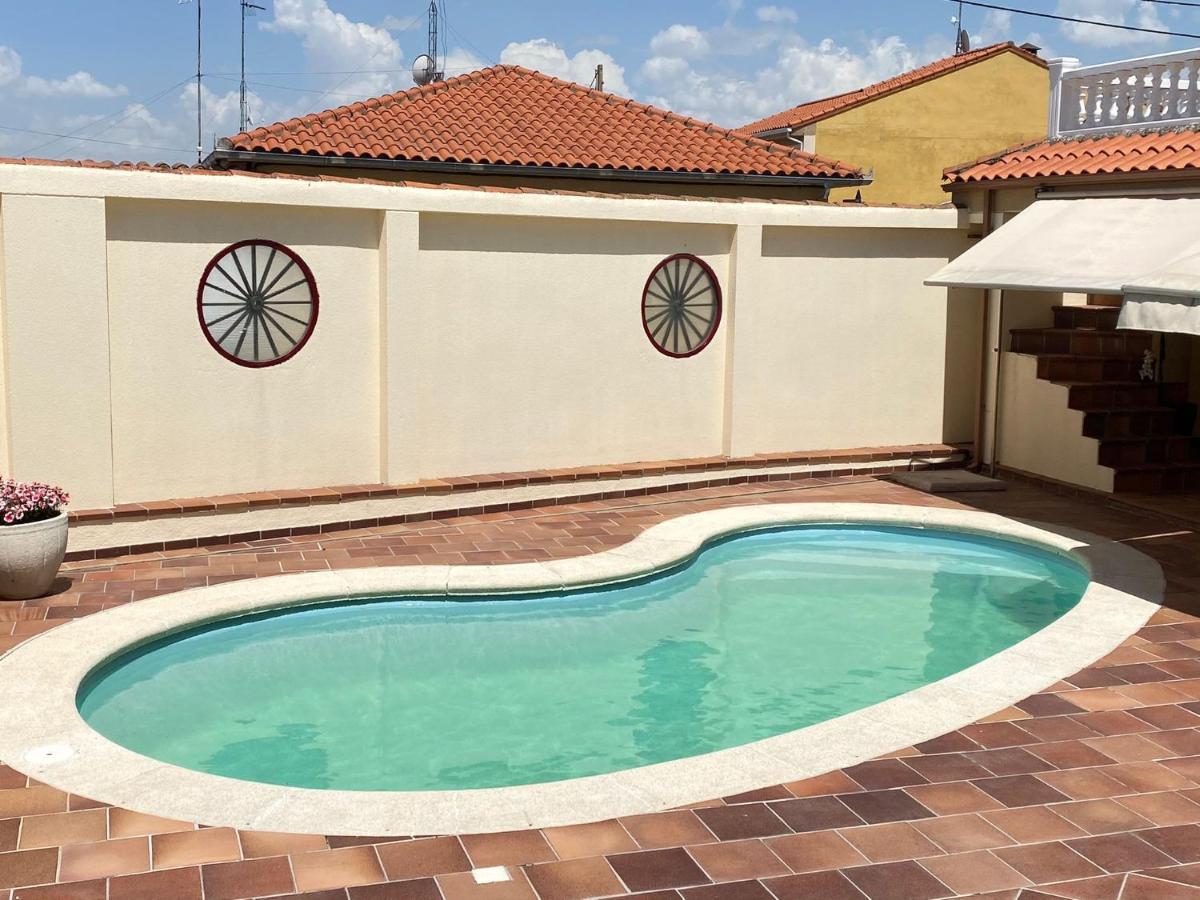 Villa Casa Pedraza Con Piscina Privada Machacon Exterior foto
